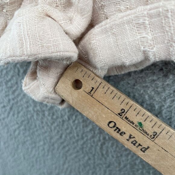 Free People Shorts Cream Gauze Cotton Boho Pull-On Size Small Beachy - Picture 7 of 10